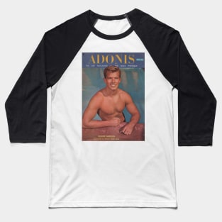 ADONIS Magazine - Vintage Physique Muscle Male Model Magazine Cover Baseball T-Shirt